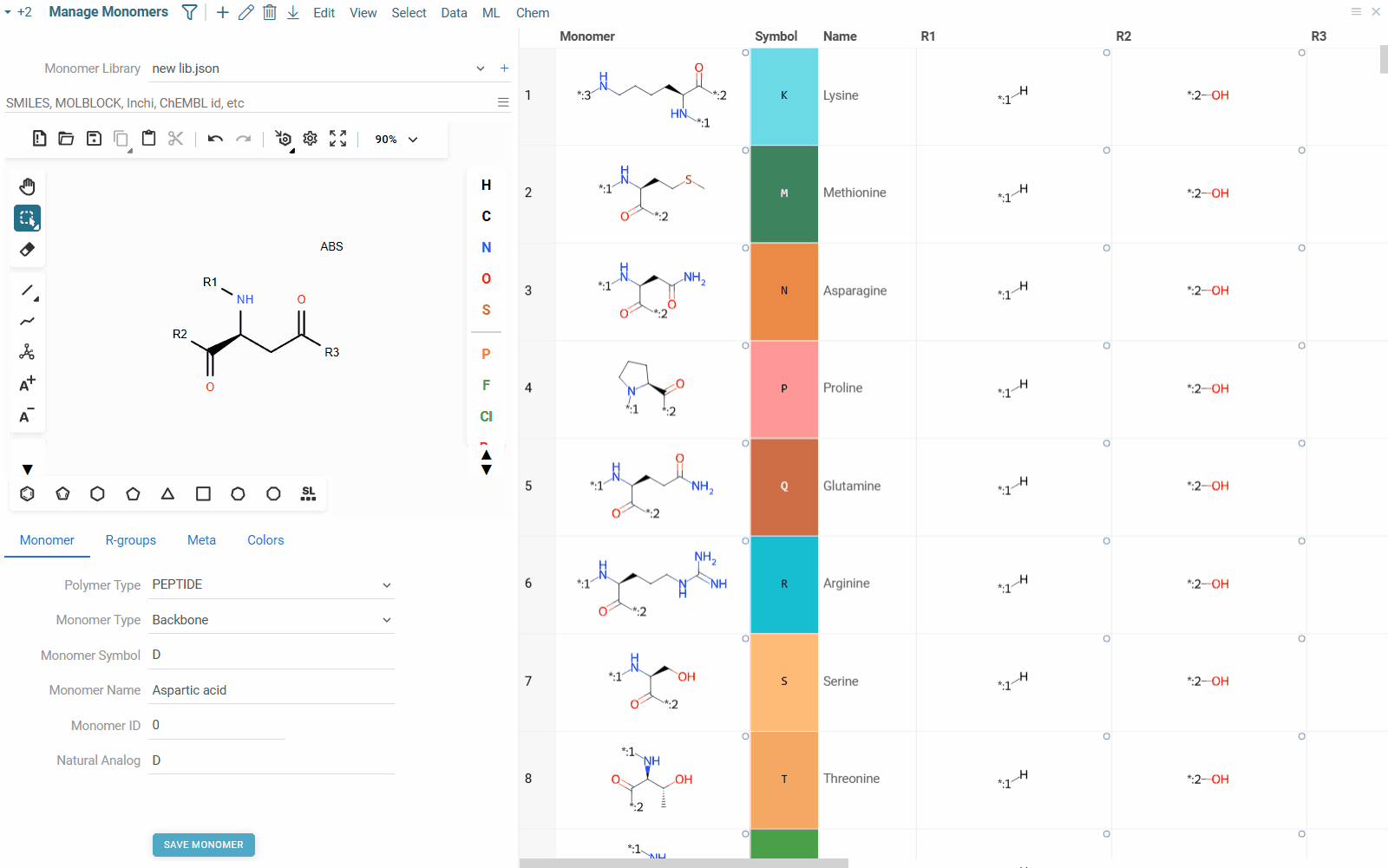 Add monomers Add monomers