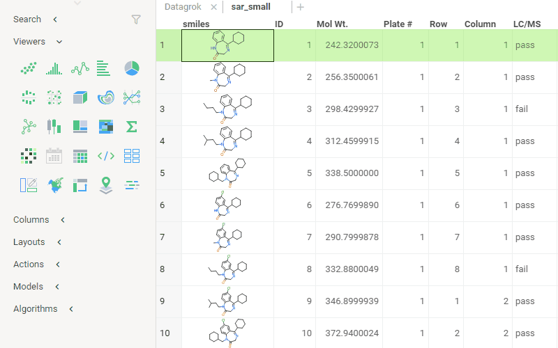 Pinned rows Pinned rows