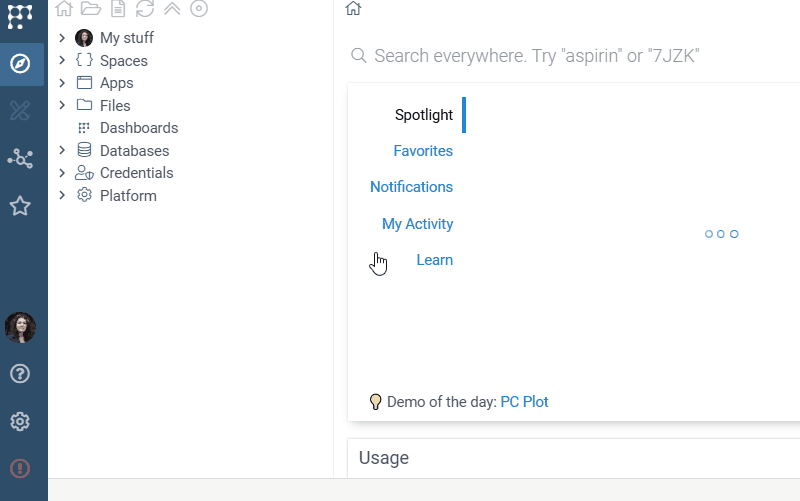 Reporting of unhandled exception