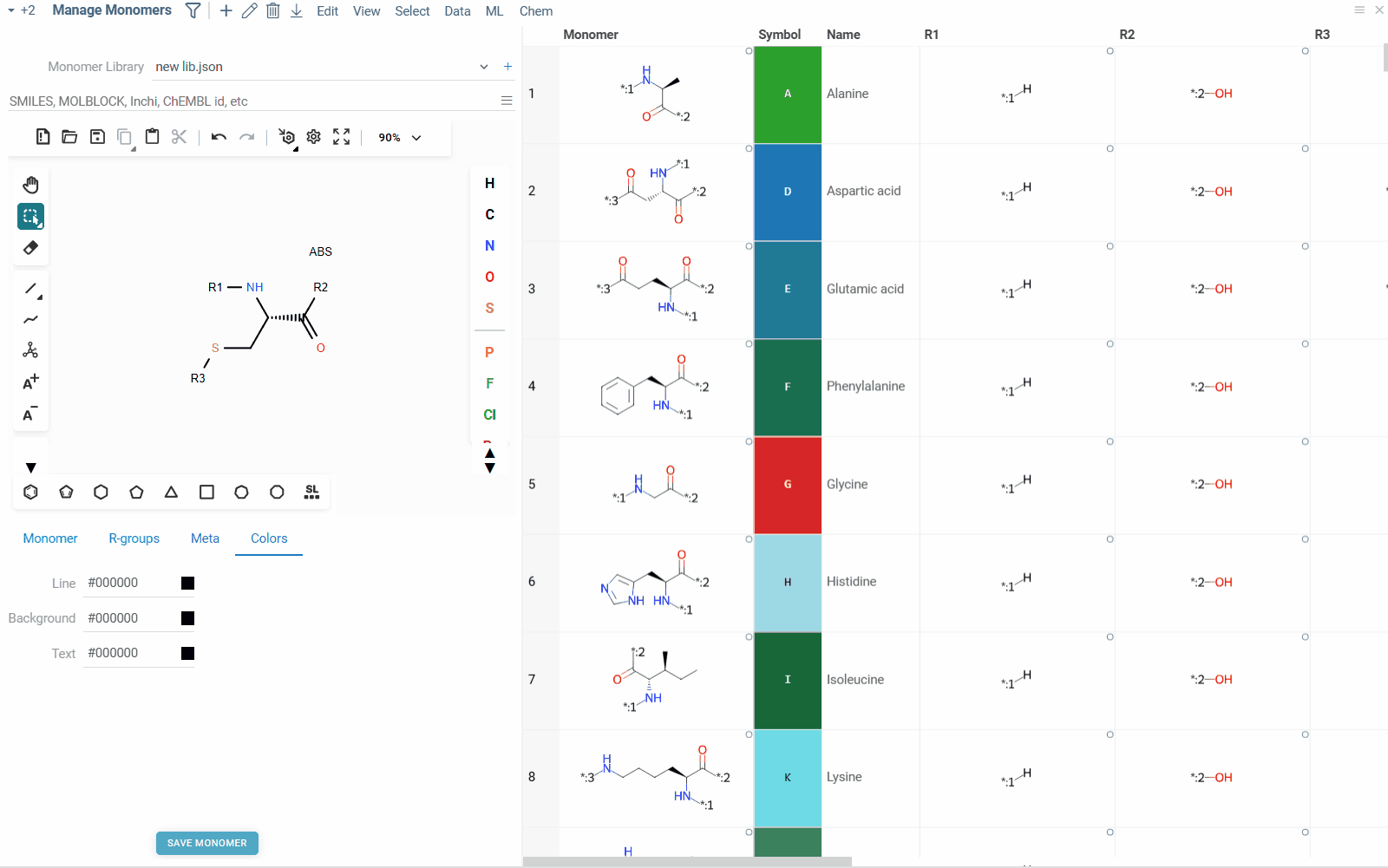 Remove monomers Remove monomers