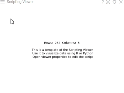 Scripting viewer Scripting viewer