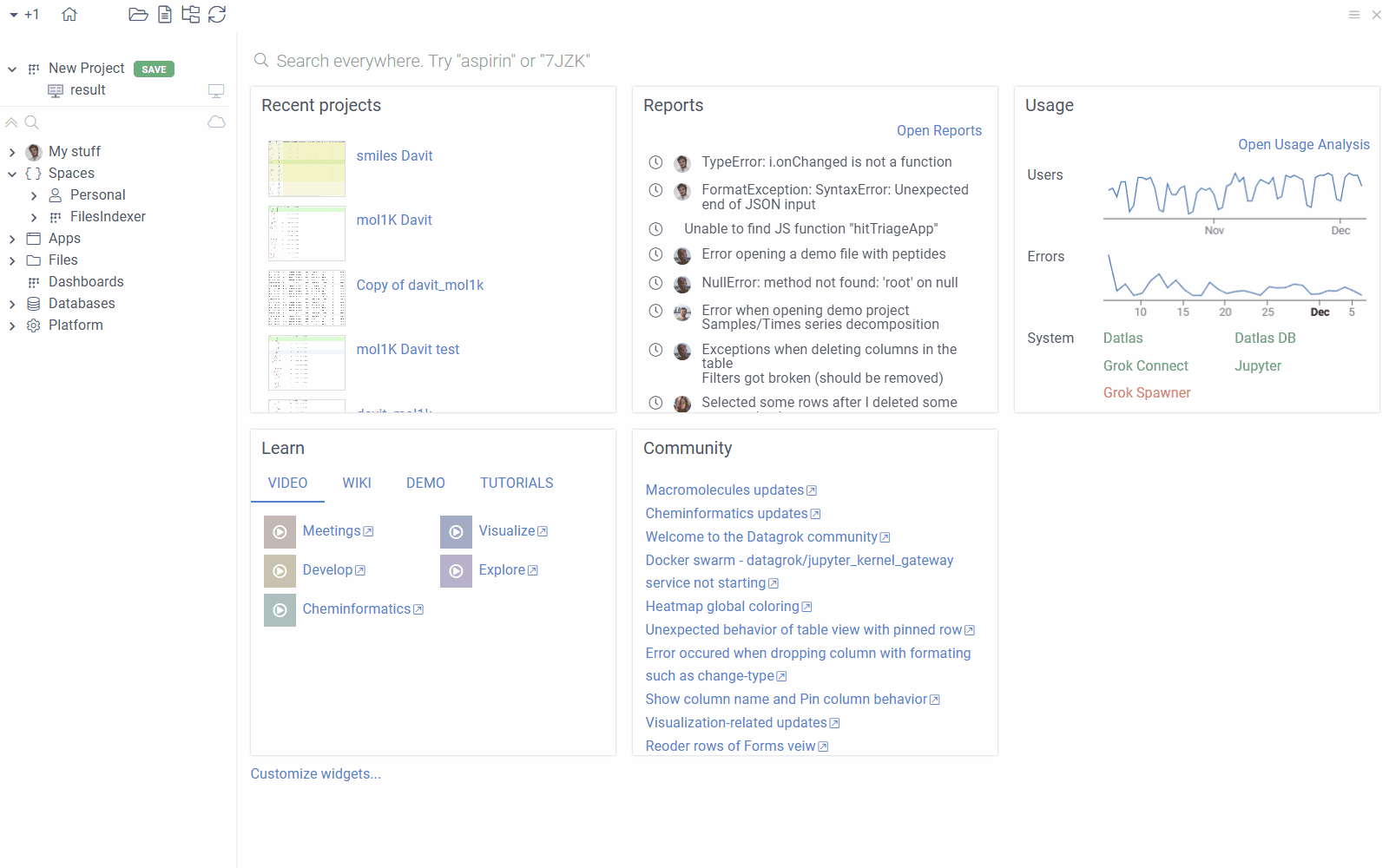 Search integrated queries