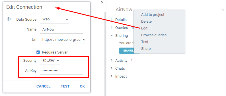 AirNow AirNow connection